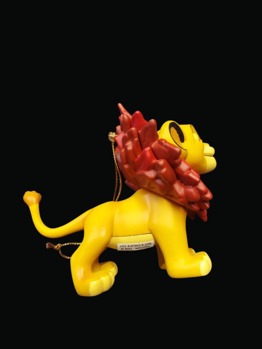 Vintage Christmas Magic Disney Simba and Mickey Mouse Ornament Set 1127 - Picture 3 of 11